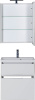 Тумба с раковиной Aquanet Латина 60 2 ящика белая фото в интернет-магазине «Wasser-Haus.ru»