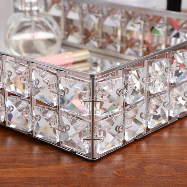 Подставка для предметов Kassatex Crystal CRY-TR-SLV серебро фото в интернет-магазине «Wasser-Haus.ru»
