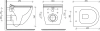 Комплект  Унитаз подвесной Ceramica Nova Metropol CN4002 безободковый + Система инсталляции для унитазов STWORKI 510162 с кнопкой смыва 230824 белой фото в интернет-магазине «Wasser-Haus.ru»