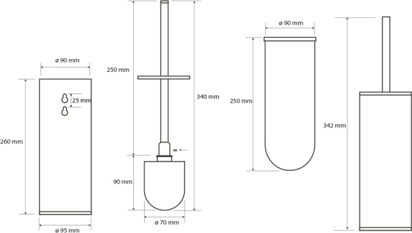 Ершик Bemeta Neo 102313069 фото в интернет-магазине «Wasser-Haus.ru»