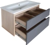 Мебель для ванной ASB-Mebel Диана 75 серый глянец фото в интернет-магазине «Wasser-Haus.ru»