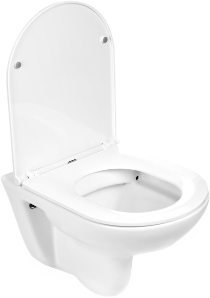 Унитаз подвесной Weltwasser WW SK Baarbach 004GL-WT безободковый, с микролифтом, белый глянец фото в интернет-магазине «Wasser-Haus.ru»
