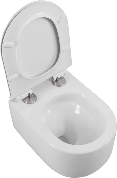 Унитаз подвесной BelBagno Soft BB084CH-TOR безободковый, крышка BB2011SC с микролифтом фото в интернет-магазине «Wasser-Haus.ru»