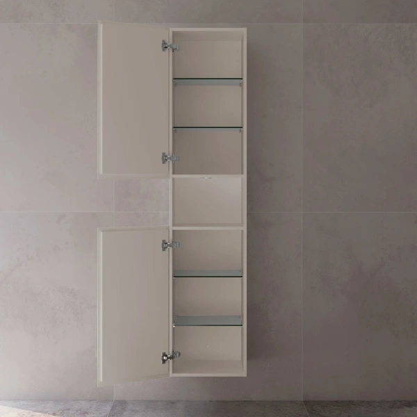 Шкаф-пенал Keuco Stageline 32831 L, кашемир, с подсветкой фото в интернет-магазине «Wasser-Haus.ru»