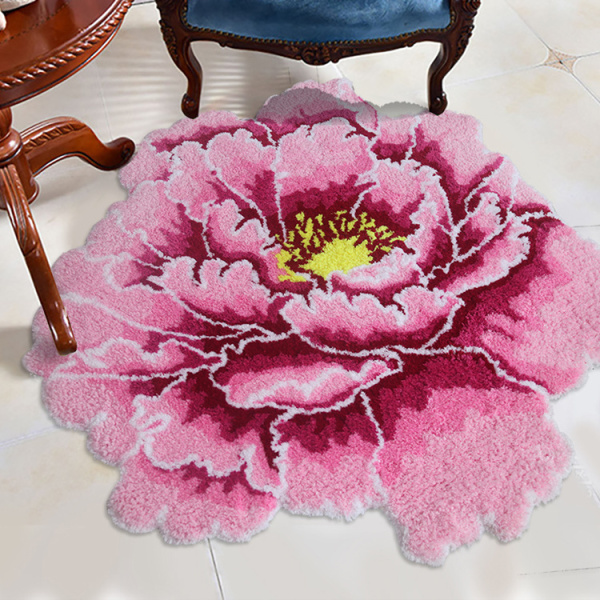 Коврик Carnation Home Fashions Peony Flower Pink 73 см фото в интернет-магазине «Wasser-Haus.ru»