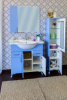 Мебель для ванной Sanflor Глория 85 голубая фото в интернет-магазине «Wasser-Haus.ru»