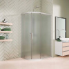 Душевой уголок Kubele DE018RBG-MAT-MT-95х80х200 фото в интернет-магазине «Wasser-Haus.ru»