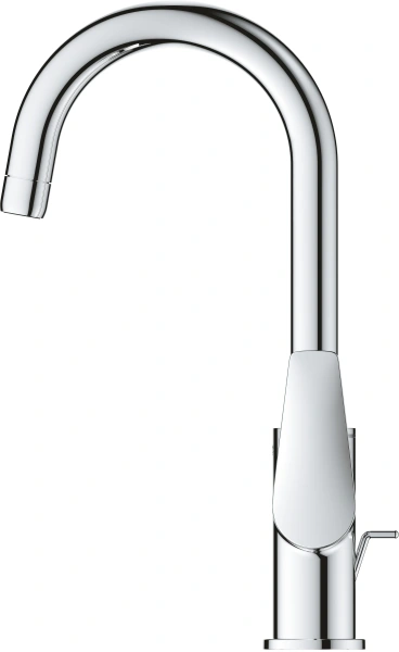 Смеситель для раковины Grohe BauEdge 23760001 с ограничителем температуры, хром фото в интернет-магазине «Wasser-Haus.ru»