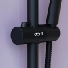 Душевая стойка Dorff Prime D0740922 черная фото в интернет-магазине «Wasser-Haus.ru»