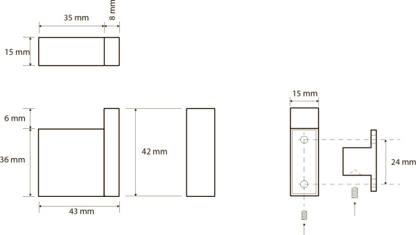 Крючок Bemeta Gamma 145804022 фото в интернет-магазине «Wasser-Haus.ru»