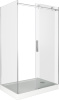 Душевой уголок Good Door Galaxy WTW+SP-C-CH 120х100, профиль хром фото в интернет-магазине «Wasser-Haus.ru»