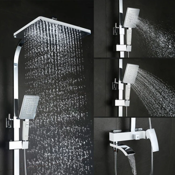 Душевая стойка Gappo G07-8 G2407-8 хром фото в интернет-магазине «Wasser-Haus.ru»