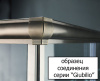 Душевой уголок Cezares Giubileo-A-2-80 стекло с узором, хром фото в интернет-магазине «Wasser-Haus.ru»