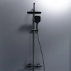 Душевая стойка Damixa Option DX218092300 черная фото в интернет-магазине «Wasser-Haus.ru»