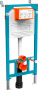 Комплект Унитаз подвесной Vitra Shift 7742B003-0075 с крышкой 191-003-009 + система инсталляции 800-2013 кнопка смыва хром фото в интернет-магазине «Wasser-Haus.ru»