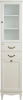 Шкаф-пенал ValenHouse Эллина 40 R с бельевой корзиной, слоновая кость, фурнитура бронза фото в интернет-магазине «Wasser-Haus.ru»