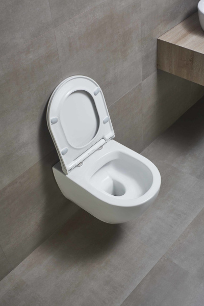 Комплект Унитаз подвесной beWash Bogen 88303201 с сиденьем микролифт + Инсталляция Ideal Standard ProSys Eco Frame 2.0 R046367 + Кнопка смыва Ideal Standard Oleas R0121AA хром фото в интернет-магазине «Wasser-Haus.ru»