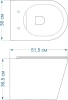 Комплект Унитаз подвесной Bauedge Bau Nimb безободковый, с микролифтом, белый + Инсталляция DIWO + Кнопка 7320 белая фото в интернет-магазине «Wasser-Haus.ru»