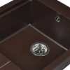 Мойка кухонная Wisent MWP780-27 кофе фото в интернет-магазине «Wasser-Haus.ru»