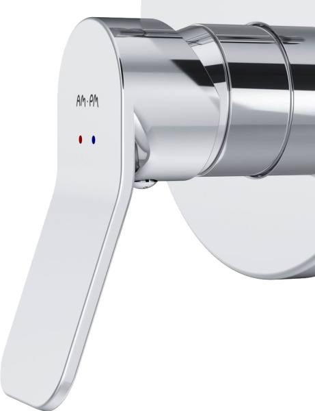 Смеситель AM.PM X-Joy F85A45000 с внутренней частью, для ванны с душем фото в интернет-магазине «Wasser-Haus.ru»