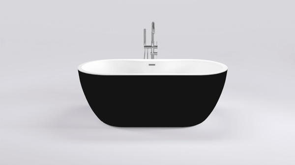 Акриловая ванна Black&White Swan SB111 black 180x75 фото в интернет-магазине «Wasser-Haus.ru»