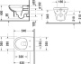Комплект Унитаз подвесной Duravit DuraStyle 45620900A1 безободковый + Система инсталляции для унитазов AlcaPlast Jadromodul AM102/1120 с белой кнопкой и шумоизоляцией фото в интернет-магазине «Wasser-Haus.ru»