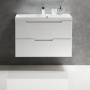 Мебель для ванной BelBagno Vittoria 90 bianco lucido фото в интернет-магазине «Wasser-Haus.ru»
