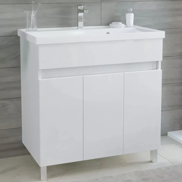 Мебель для ванной SanStar Квадро 80 фото в интернет-магазине «Wasser-Haus.ru»