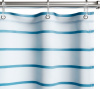 Штора для ванной Fora FOR-RN096 180х180 см, полоски фото в интернет-магазине «Wasser-Haus.ru»