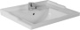 Мебель для ванной ASB-Woodline Римини Nuovo 60 белая, патина серебро фото в интернет-магазине «Wasser-Haus.ru»