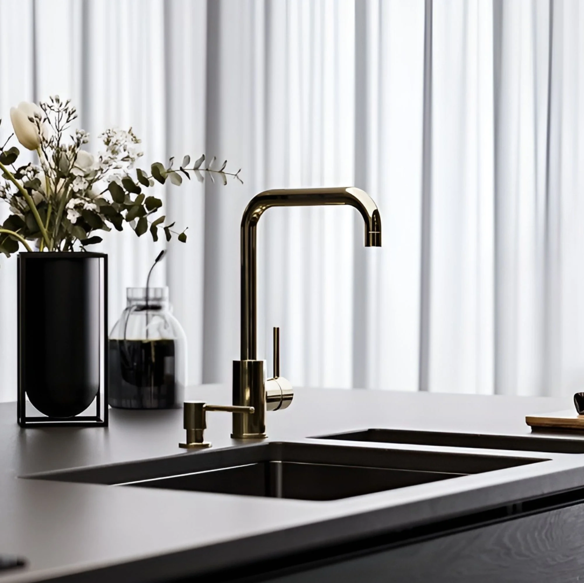 Смеситель для кухни ALVEUS OZ MONARCH GOLD фото в интернет-магазине «Wasser-Haus.ru»