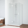 Душевой уголок Vegas Glass AFP-Fis 110*70 01 01 L профиль белый, стекло прозрачное фото в интернет-магазине «Wasser-Haus.ru»