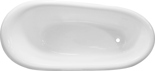 Ванна из искусственного камня Эстет Марсель ФР-00006516 170x80 ножки белые фото в интернет-магазине «Wasser-Haus.ru»