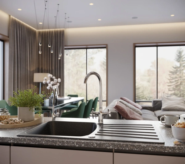 Смеситель для кухни Decoroom SO52 SO52028 фото в интернет-магазине «Wasser-Haus.ru»