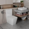Унитаз-компакт D&K Berlin безободковый, с микролифтом фото в интернет-магазине «Wasser-Haus.ru»
