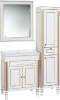Мебель для ванной Misty Женева 60 белая патина фото в интернет-магазине «Wasser-Haus.ru»