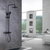 Душевая стойка Abber Thermostat AF8516B черная матовая фото в интернет-магазине «Wasser-Haus.ru»