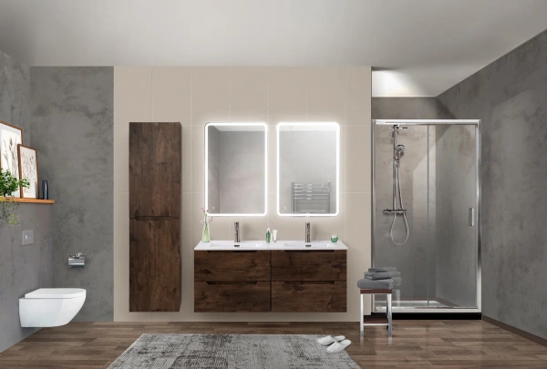 Мебель для ванной BelBagno Etna 120 rovere moro фото в интернет-магазине «Wasser-Haus.ru»