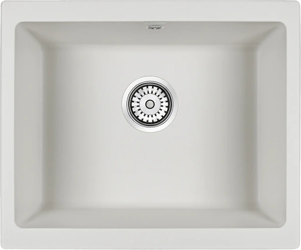 Комплект Мойка кухонная Paulmark Gera 60 PM205546-WH белый + Смеситель Rush Siple SI7335-60White белый, с гибким изливом фото в интернет-магазине «Wasser-Haus.ru»