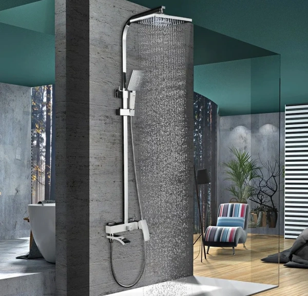 Душевая стойка Gappo G07-8 G2407-8 хром фото в интернет-магазине «Wasser-Haus.ru»