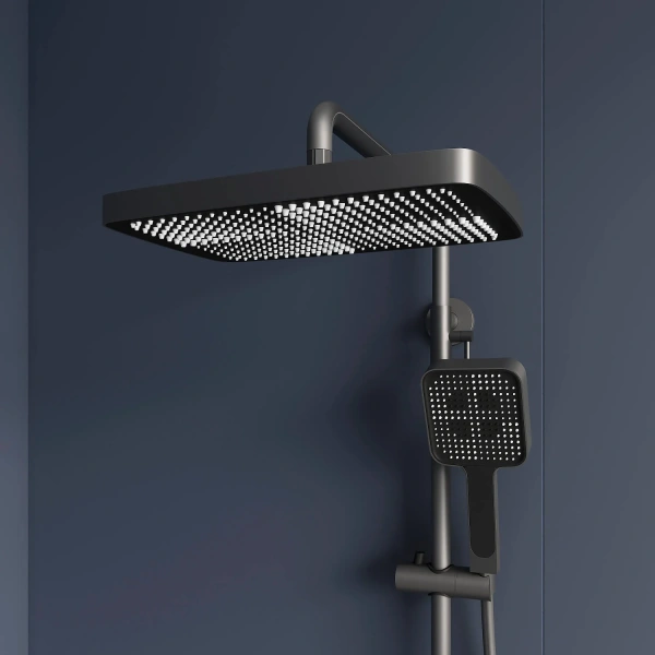 Душевая стойка RGW Shower Panels SP-35-Gr, серая фото в интернет-магазине «Wasser-Haus.ru»