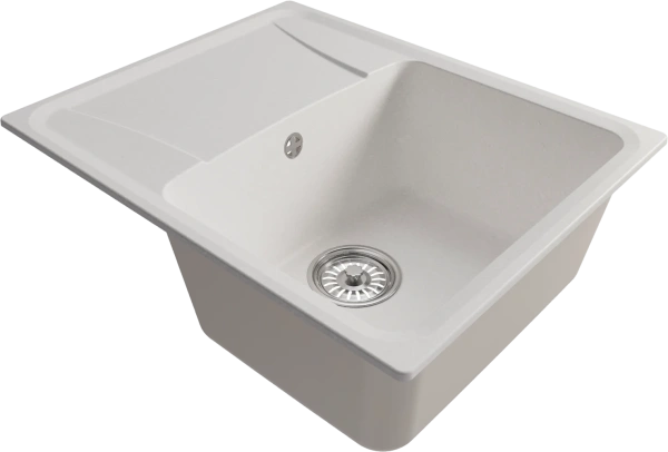 Мойка кухонная Mixline ML-GM26 ультра-белая фото в интернет-магазине «Wasser-Haus.ru»
