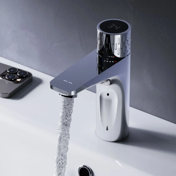 Смеситель для раковины AM.PM Gem F90A02400, хром фото в интернет-магазине «Wasser-Haus.ru»
