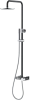 Душевая стойка Boheme Stick 128-BCR black diamond chrome фото в интернет-магазине «Wasser-Haus.ru»