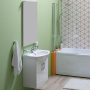 Мебель для ванной Aquanet Ирис 60 2 фасада фото в интернет-магазине «Wasser-Haus.ru»