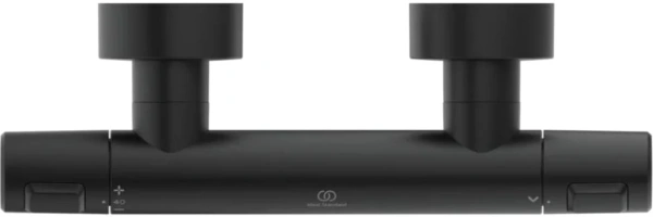 Термостатический смеситель Ideal Standard Ceratherm T25 A7201XG для душа, silk black фото в интернет-магазине «Wasser-Haus.ru»
