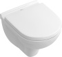 Комплект  Унитаз подвесной Villeroy & Boch O.novo 5688 H1 01 alpin, с микролифтом + Система инсталляции для унитазов Villeroy & Boch 92242700 + Кнопка смыва фото в интернет-магазине «Wasser-Haus.ru»