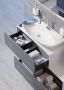 Мебель для ванной Aqwella 5 stars Genesis 100 миллениум серый фото в интернет-магазине «Wasser-Haus.ru»