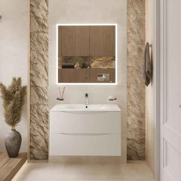 Смеситель для раковины BOND Cube B03-2100 chrome фото в интернет-магазине «Wasser-Haus.ru»