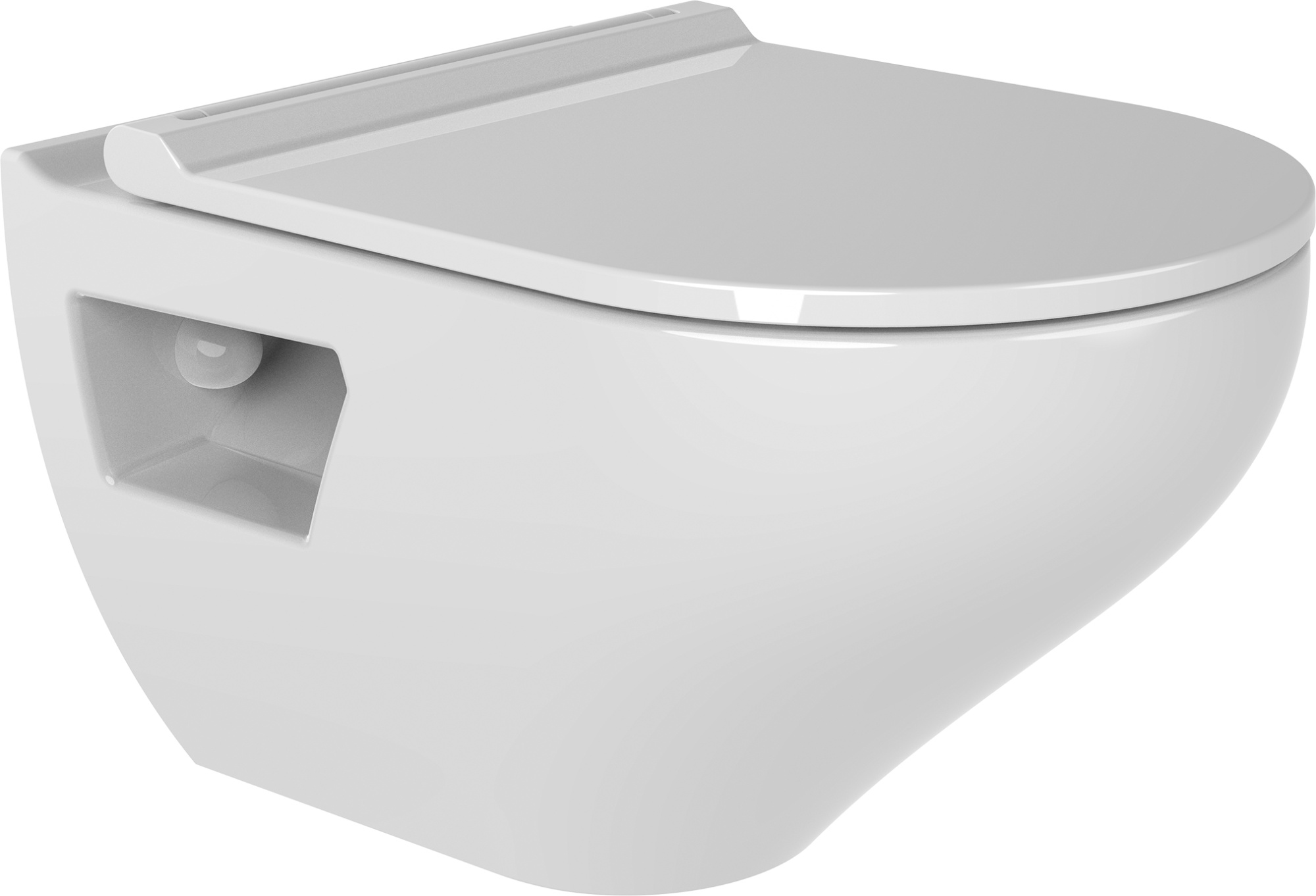 Комплект Унитаз подвесной Bien Ion безободковый + Система инсталляции для унитазов Ideal Standard ProSys с белой кнопкой фото в интернет-магазине «Wasser-Haus.ru»